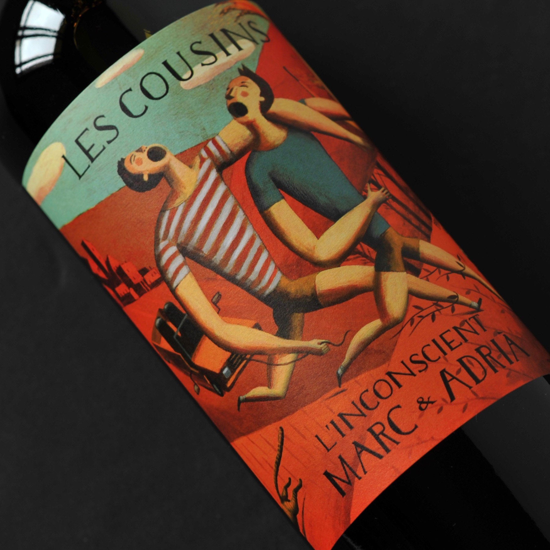 Spanish Red Wine L'Inconscient from Les Cousins Marc & Adria