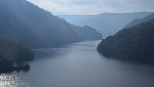 A view of a river in Galicia