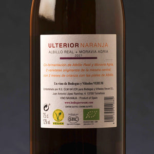 Spanish Orange Wine Ulterior Naranja from Bodegas Verum