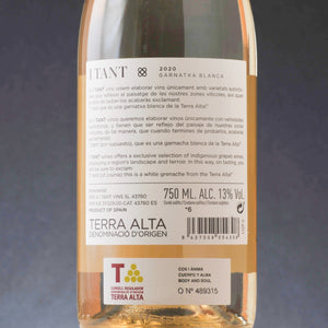 Spanish White Wine I Tant Garnatxa Blanca from I Tant